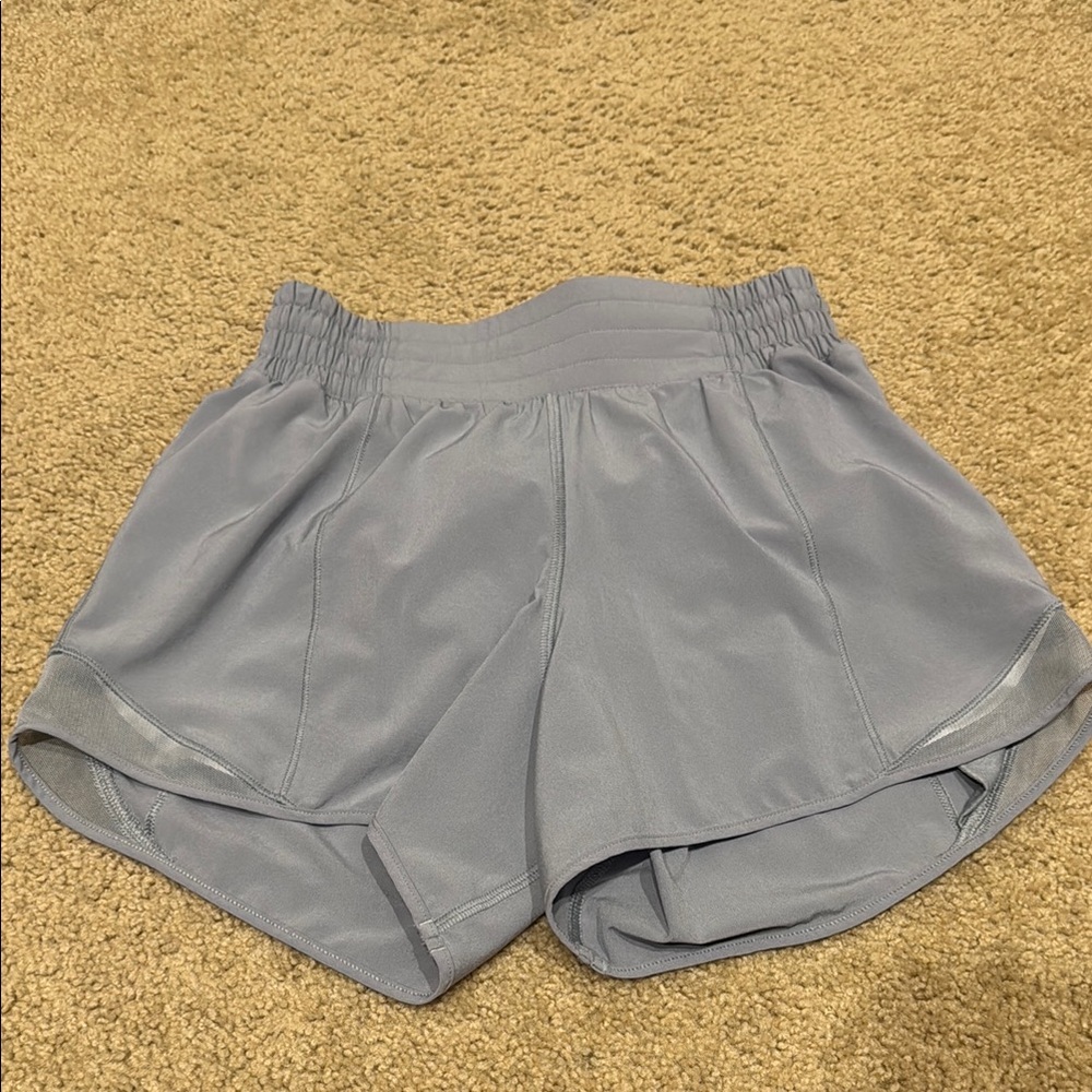 Lululemon Athletica Gray Athletic Shorts Lightweight Performance